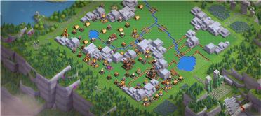 部落冲突阵型分享之飞龙悬崖