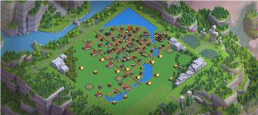 部落冲突阵型分享之野蛮人基地