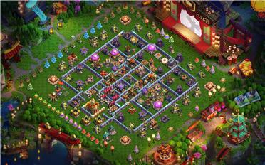 部落冲突阵型分享之16本阵型（B站无为__无不为）