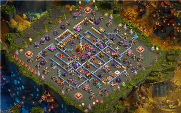 部落冲突阵型分享之16本阵型（B站无为__无不为）