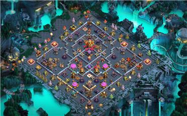 部落冲突阵型分享之16本阵型（B站无为__无不为）