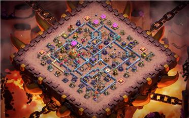 部落冲突阵型分享之16本阵型（B站无为__无不为）