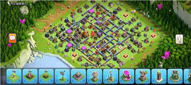 部落冲突阵型分享之根曼一字划歪了就三不了