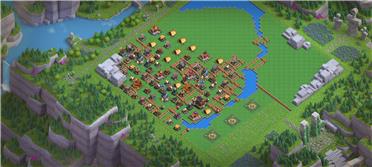 部落冲突阵型分享之5级野蛮人兵营