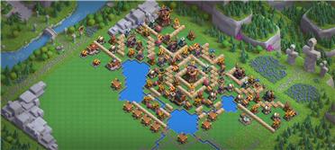 部落冲突阵型分享之建筑工人工坊