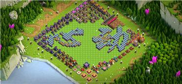 部落冲突阵型分享之心动不如行动