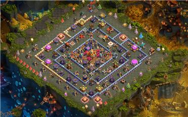 部落冲突阵型分享之16本阵型（B站无为__无不为）