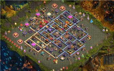 部落冲突阵型分享之16本阵型（B站无为__无不为）