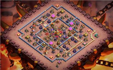 部落冲突阵型分享之16本阵型（B站无为__无不为）