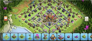 部落冲突阵型分享之16本对称图形