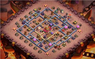 部落冲突阵型分享之16本阵型（B站无为__无不为）