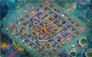 部落冲突阵型分享之16本阵型（B站无为__无不为）