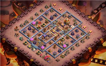 部落冲突阵型分享之16本阵型（B站无为__无不为）