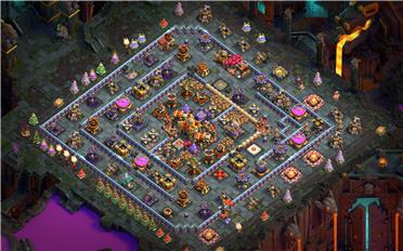 部落冲突阵型分享之16本阵型（B站无为__无不为）