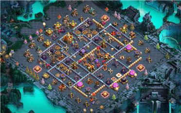 部落冲突阵型分享之16本阵型（B站无为__无不为）