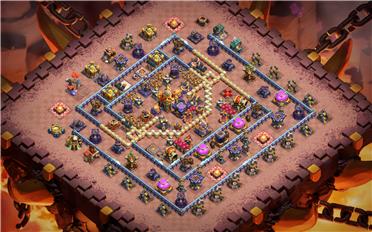 部落冲突阵型分享之16本阵型（B站无为__无不为）