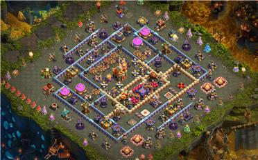 部落冲突阵型分享之16本阵型（B站无为__无不为）