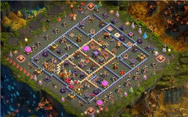 部落冲突阵型分享之16本阵型（B站无为__无不为）