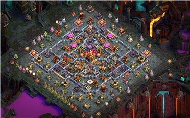 部落冲突阵型分享之16本阵型（B站无为__无不为）