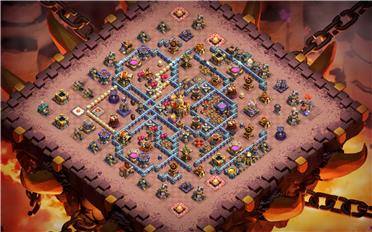 部落冲突阵型分享之16本阵型（B站无为__无不为）