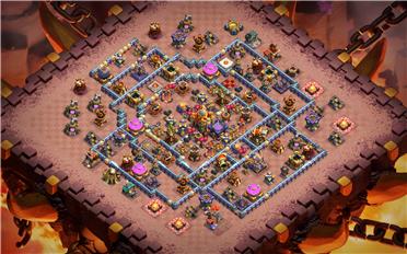 部落冲突阵型分享之16本阵型（B站无为__无不为）