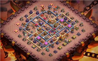 部落冲突阵型分享之16本阵型（B站无为__无不为）