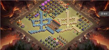 部落冲突阵型分享之自用三星阵