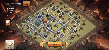 部落冲突阵型分享之测试5587