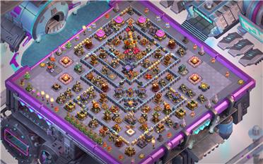 部落冲突阵型分享之16本阵型（B站无为__无不为）