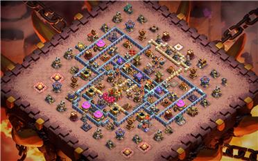 部落冲突阵型分享之16本阵型（B站无为__无不为）