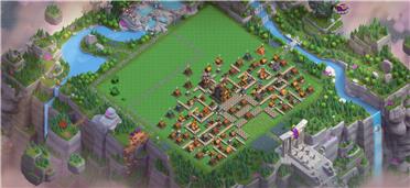 部落冲突阵型分享之9都主城阵型