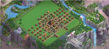 部落冲突阵型分享之九级都城之巅