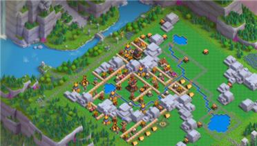 部落冲突阵型分享之飞龙悬崖