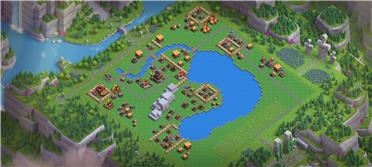 部落冲突阵型分享之气球环礁阵型