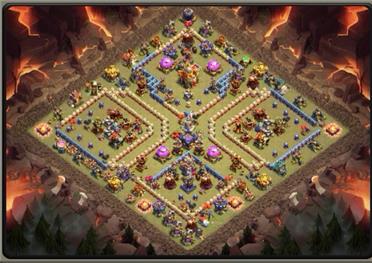 部落冲突阵型分享之4月5日克制根蔓武神蔓生防三阵