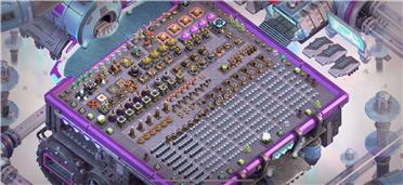 部落冲突阵型分享之升墙阵(按升级顺序)