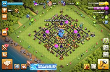 部落冲突阵型分享之9本神阵随便三星