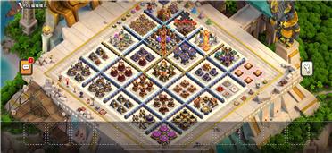 部落冲突阵型分享之升级种树强迫症刷墙