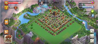 部落冲突阵型分享之都城九级主城