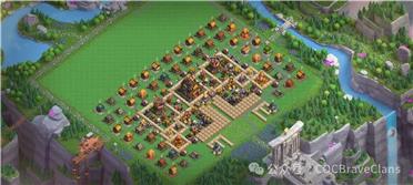 部落冲突阵型分享之都城之巅阵型