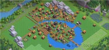 部落冲突阵型分享之法师山谷阵型