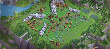 部落冲突阵型分享之戈仑石场