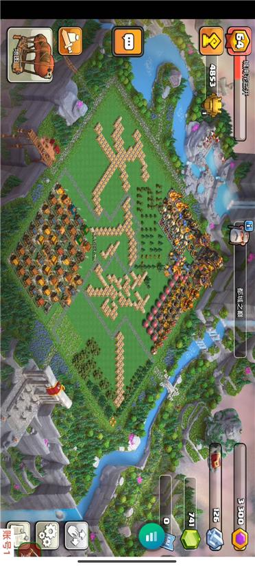 部落冲突阵型分享之十都四奶大二招人，15起。另外大三混营招人打小号的，丘丘2192872637