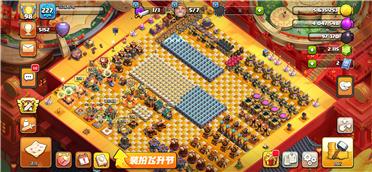 部落冲突阵型分享之国服16本刷墙升级资源强迫症福音