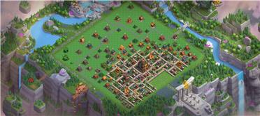 部落冲突阵型分享之部落都城防守