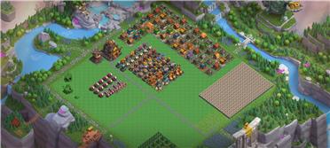 部落冲突阵型分享之部落都城升级用