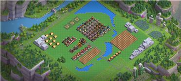 部落冲突阵型分享之升级整齐