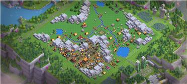 部落冲突阵型分享之子城防守