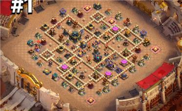 部落冲突阵型分享之17本阵型