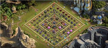 部落冲突阵型分享之种树，升级，护资源，天克脚本